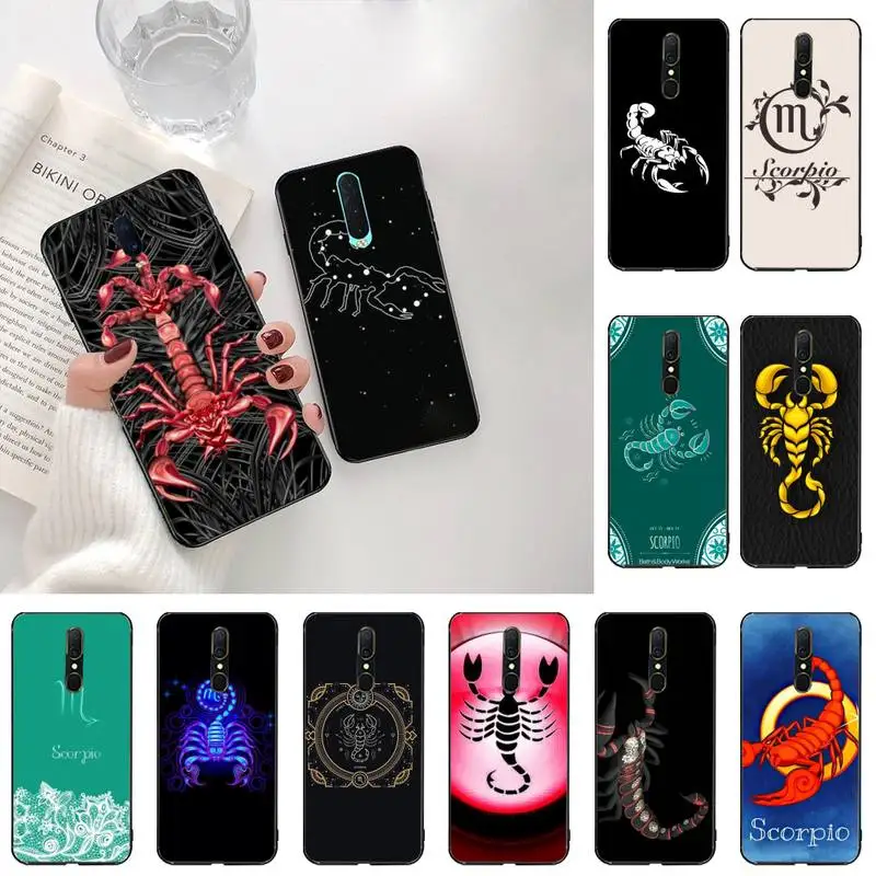 Чехол для Oppo A5 A9 чехол телефона Reno2 z Renoace 3pro Realme5Pro 12 созвездий Скорпион знаки