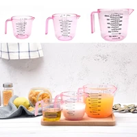 plastic measuring cups multi measurement baking cooking tool liquid measure jug container