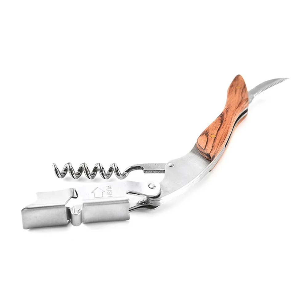 Деревянная ручка профессиональная бутылка для пива красного вина