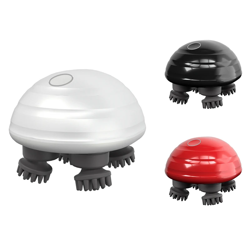 

Smart Head Scalp Massager USB Charging Wireless Head Massage Device Stress Relax Muscles Back Massager