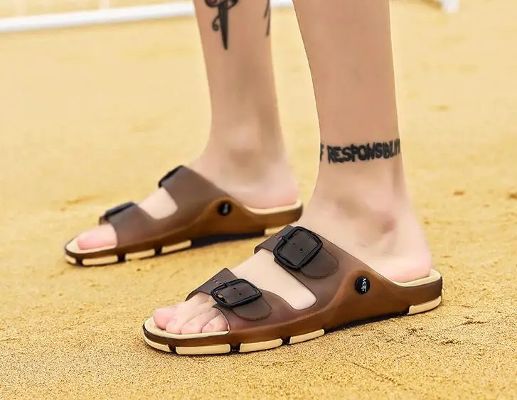 Модные летние шлепанцы Мужские Модель 2020 года Женские и мужские Пара мягких