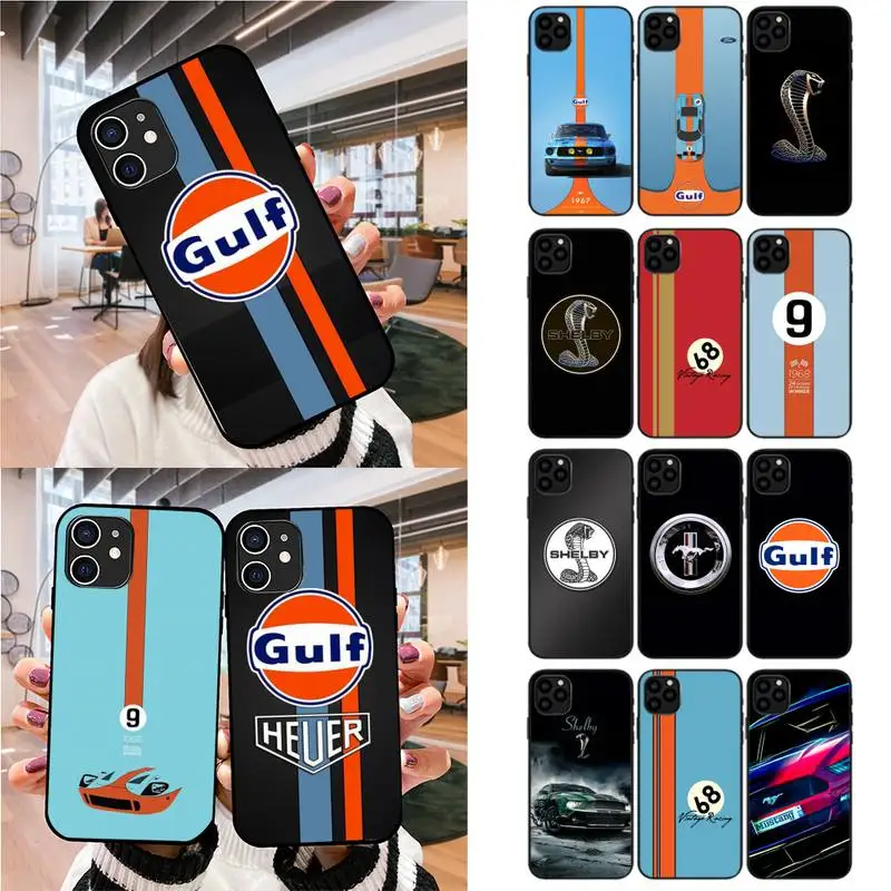 

ZOROXU ford чехол для телефона с гоночным автомобилем залива для iPhone 12 Mini 11 Pro XS Max X XR 7 8 Plus