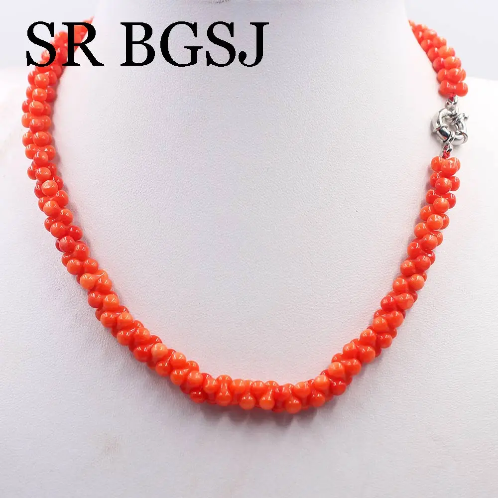 Бесплатная доставка 4x8 мм белый красный розовый оранжевый в форме кости морской