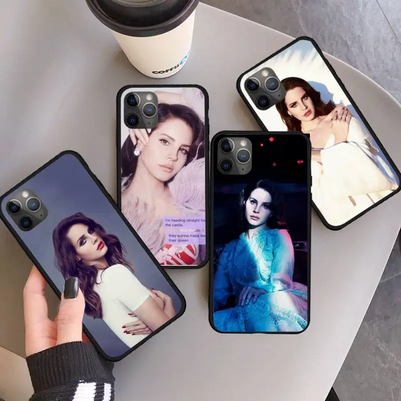 

Lana Del Rey famous singer Phone Case For iphone 12 11 13 7 8 6 s plus x xs xr pro max mini