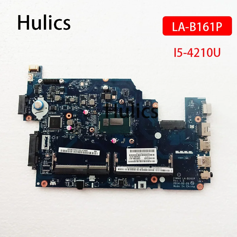 Hulics оригинал для Acer Aspire 13 E5-531 E5-571 Материнская плата ноутбука Z5WAH LA-B161P NBML811004 с I5-4210U