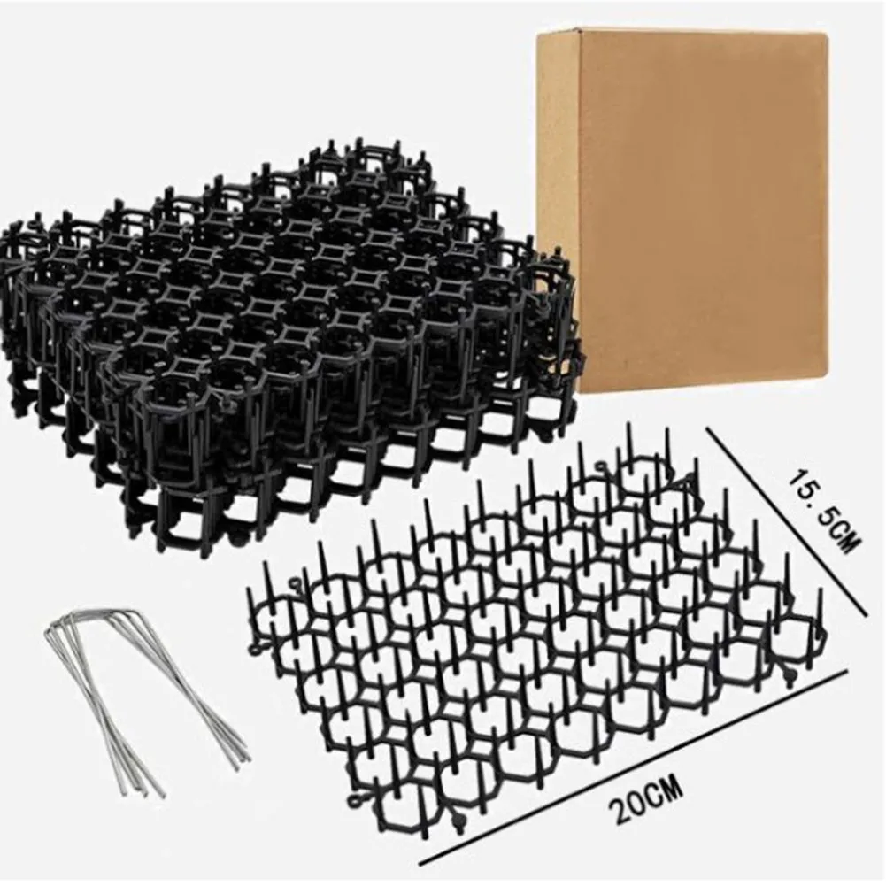 

Plastic Cat Scat Mat 15.5CM*25CM Anti-cat Pricking Mat Garden Repellent