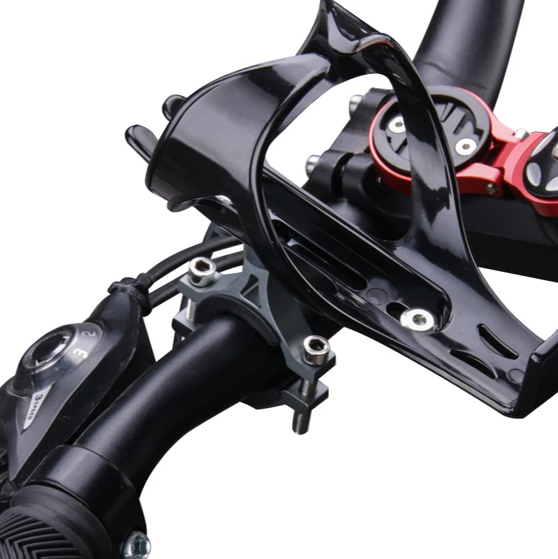 

Mountain bike Water Bottle Holder Adapter Aluminum Alloy Handlebar Water Cup Rack Bracket Clip Cycling Accessories Conversion