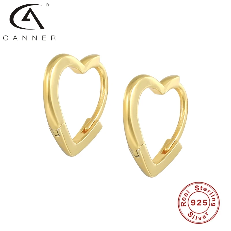 

Автоклав реальные 925 стерлингового серебра любовь серьги для женщин модные серьги в форме уха пряжка с защитой от проколов маленькие серьги...