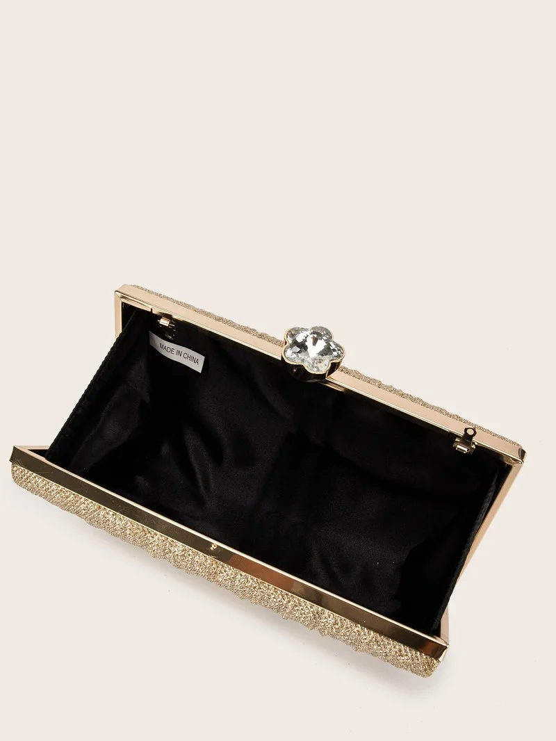 

Banquet Clutch Woman's Handbag Bridal Dress Evening Bag Luxury Designer Pleated Sequin Evening Bag Party Gold Coin Purse