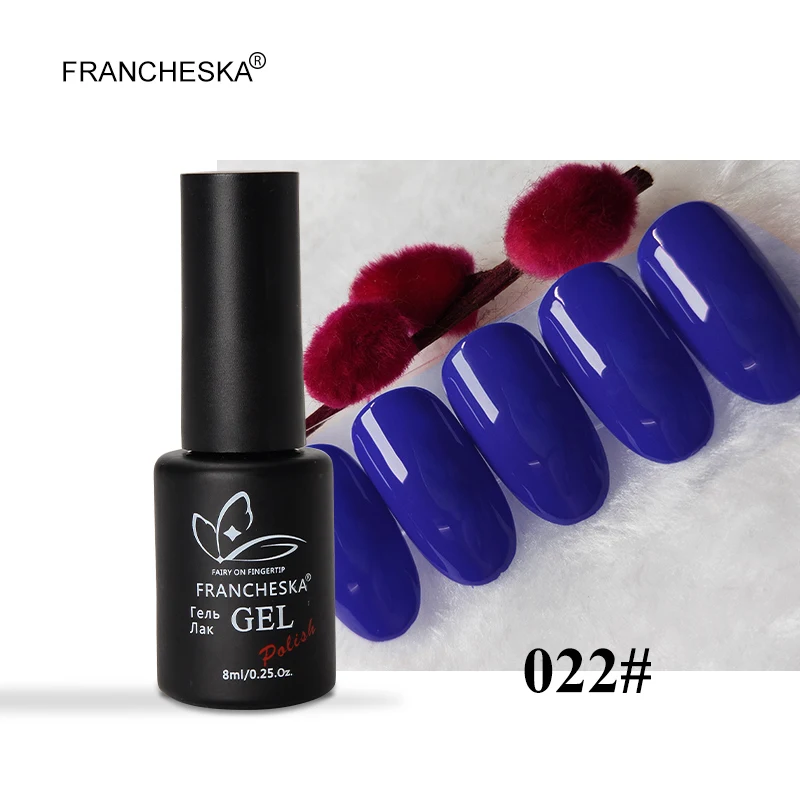 Color UV gel 022 Francheska резиновое верхнее Базовое покрытие для ногтей праймер Топ базовый набор tirnak oje nagels spulletjes gellak unghie bluzki unhas гель лак - Цвет: Color UV gel 022