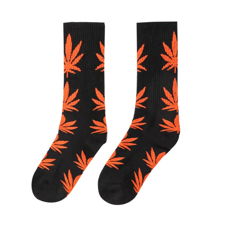 Носки хлопковые унисекс длинные модные удобные повседневные для скейтборда с