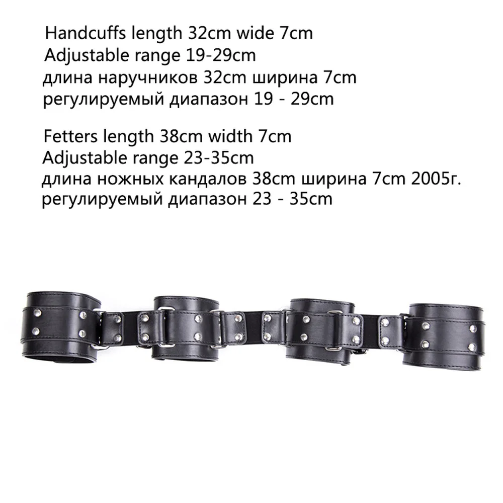 Эротические наручники из искусственной кожи секс игрушки для женщин игры