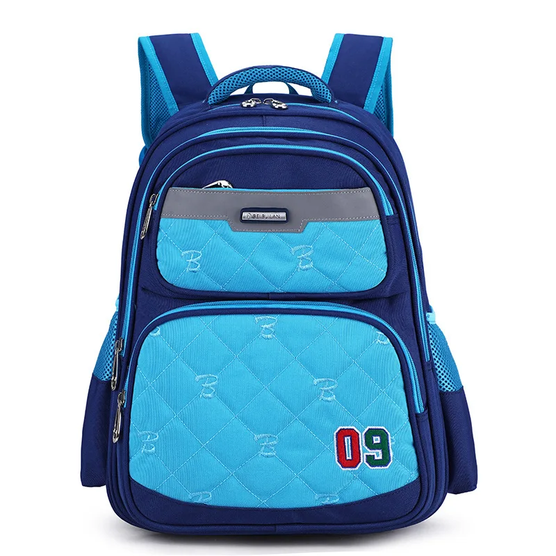 Boys Children Orthopedic Schoolbags for 2023 And Girls Lightweight Wearable Nylon School Bags For Teenagers Breathable Backpack