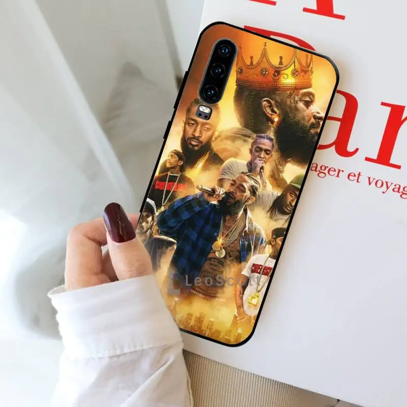 

Rapper Nipsey Hussle Phone Case For Huawei Y5 Y6 II Y7 Y9 PRIME 2018 2019 NOVA3E P20 PRO P10 Honor 10