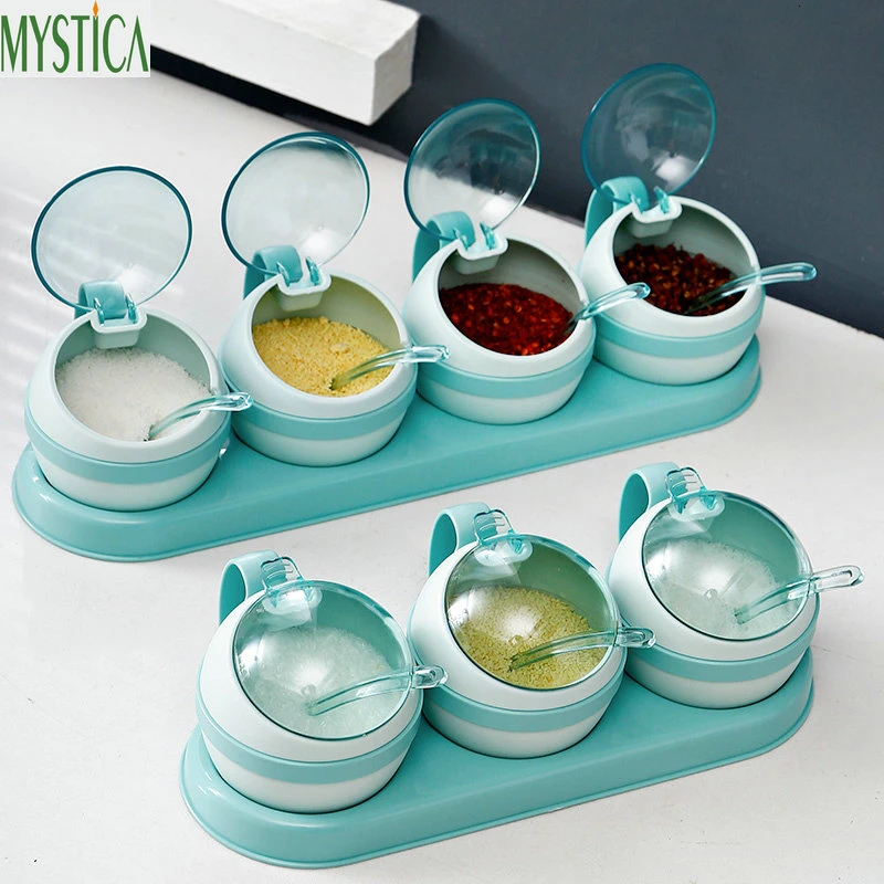 3 4 шт./компл. приправа для дома в скандинавском стиле кухонные коробки хранения