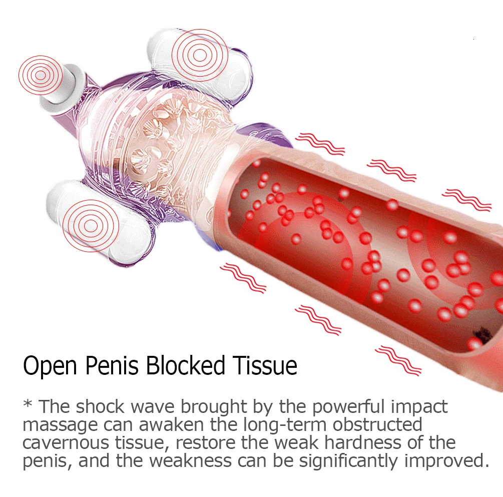 YEAIN Penis Glans Massager Delay Lasting Trainerr Male Masturbator Sex Products Stimulator Bullet Vibrator Toys For Men | Красота и