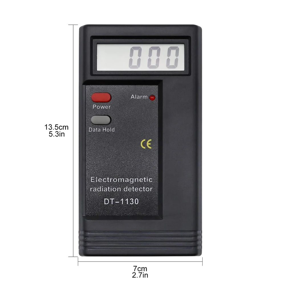 DT-1130 New Handheld Digital Electromagnetic Radiation Detector EMF Meter Tester Ghost Hunting Equipment DT1130 | Инструменты