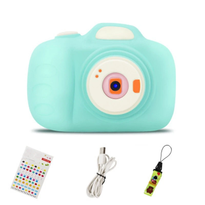 AAAE топ 2 3 дюймов Hd экран заряжаемая цифровая мини камера дети мультфильм милые
