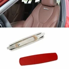 Металлические эмблемы на спинку сиденья салона 10X, наклейки, значки, логотипы для ABT Sline, аксессуары для сидений Audi