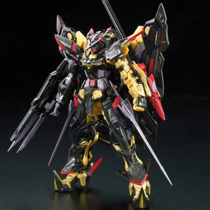 Дабан MG 1/100 Gundam ASTRAY Золотая рамка MBF P01 Re2 фигурку Пластик модель Наборы