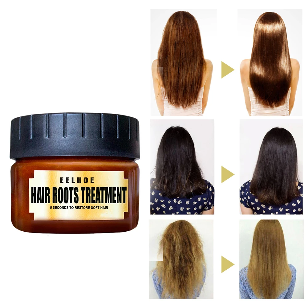 Восстанавливающая Волшебная кератиновая маска для лечения волос 5 секунд