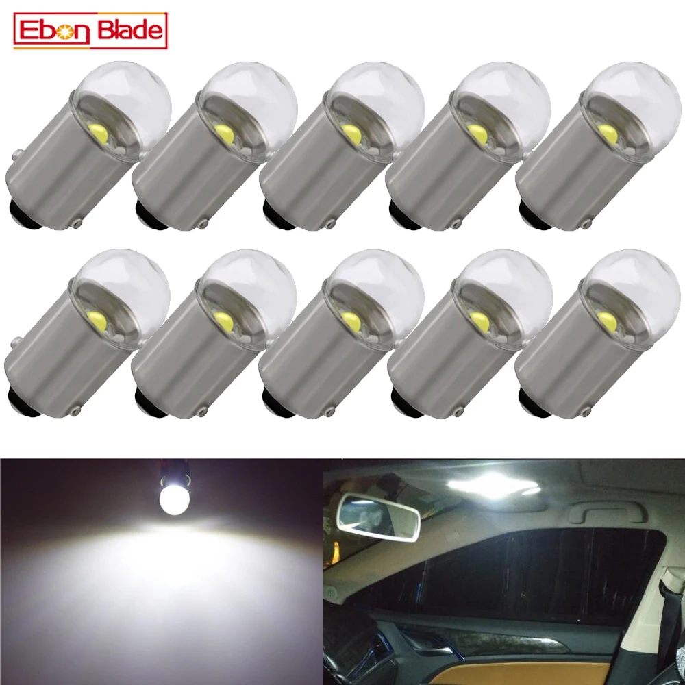 10 шт. T11 BA9S 3030 1SMD Led T4W салона Купол Карта светильник номерной знак обратный