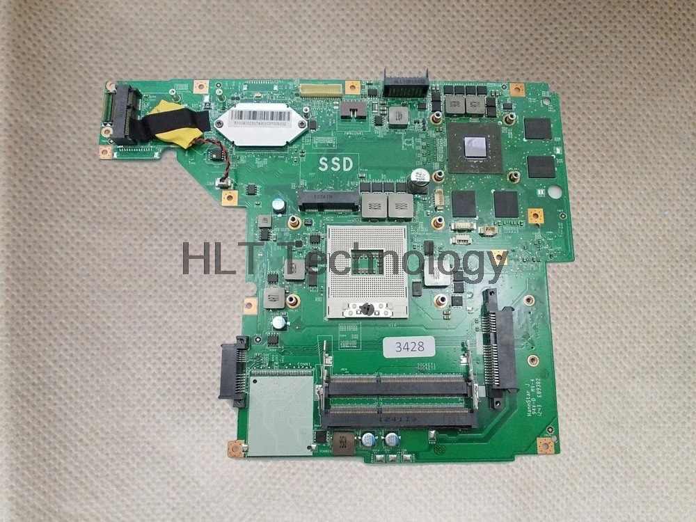 

Материнская плата для ноутбука MSI GE70 MS-17561 DDR3 PGA 989 GT650M/материнская плата 2 ГБ 100% протестирована