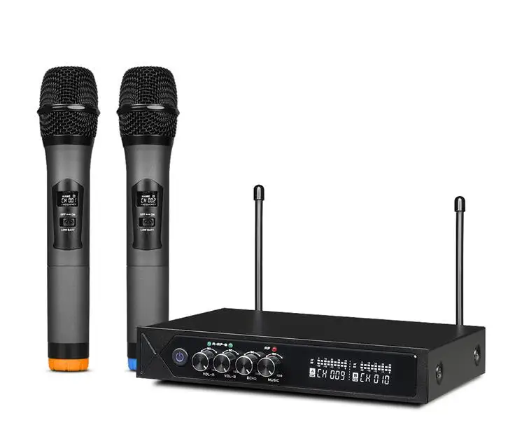 S-9 UHF Bluetooth беспроводной микрофон эхо микрофон караоке ручной микрофон для компьютера динамик Studio Microfone Sem fio