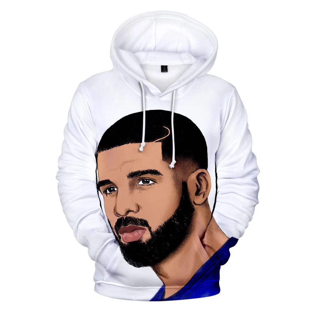 Хит продаж толстовки с 3D принтом Дрейка для женщин/мужчин капюшоном длинным