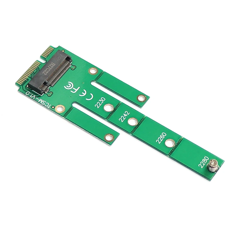 Адаптер msata-m2 m.2 m2 ngff B Ключ к msata SSD адаптер преобразователь карты для 2230 2242 2260 2280 |