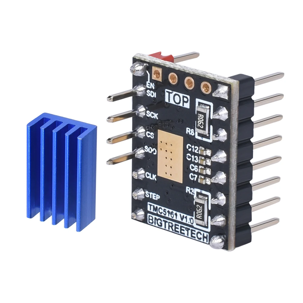 5 шт. TMC2209 UART TMC2208 TMC2130 SPI TMC5160 TMC5161 Драйвер шагового двигателя для 3D-принтера SKR V1.3 PRO MINI MKS GEN Reprap