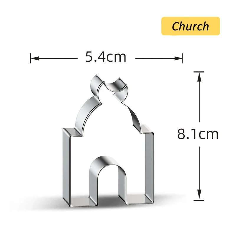 

Форма для печенья Eid Mubarak, луна, звезда, верблюд, нержавеющая сталь