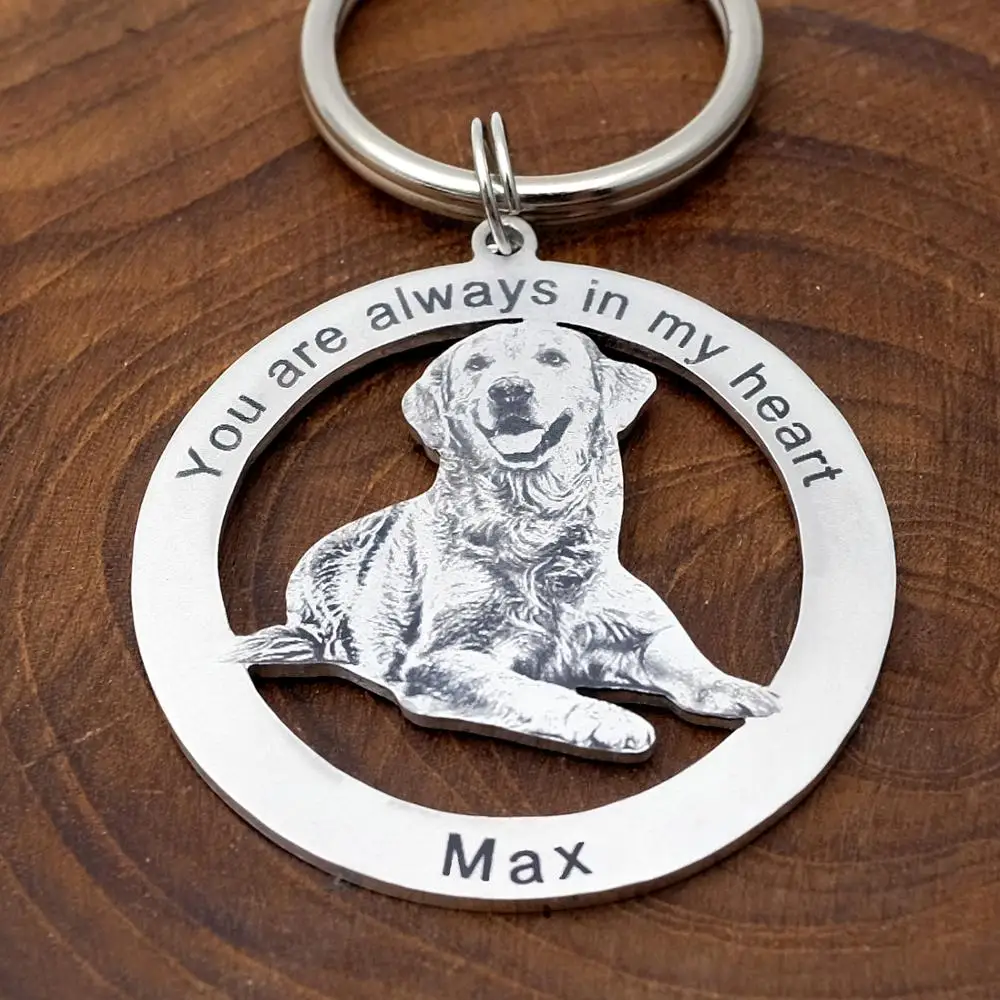 Брелок для собак на заказ персонализированный брелок фотографий домашних