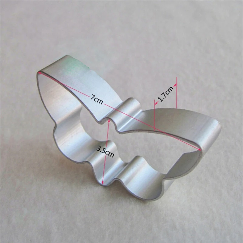 Форма для печенья из алюминиевого сплава форма выпечки в форме бабочки украшения