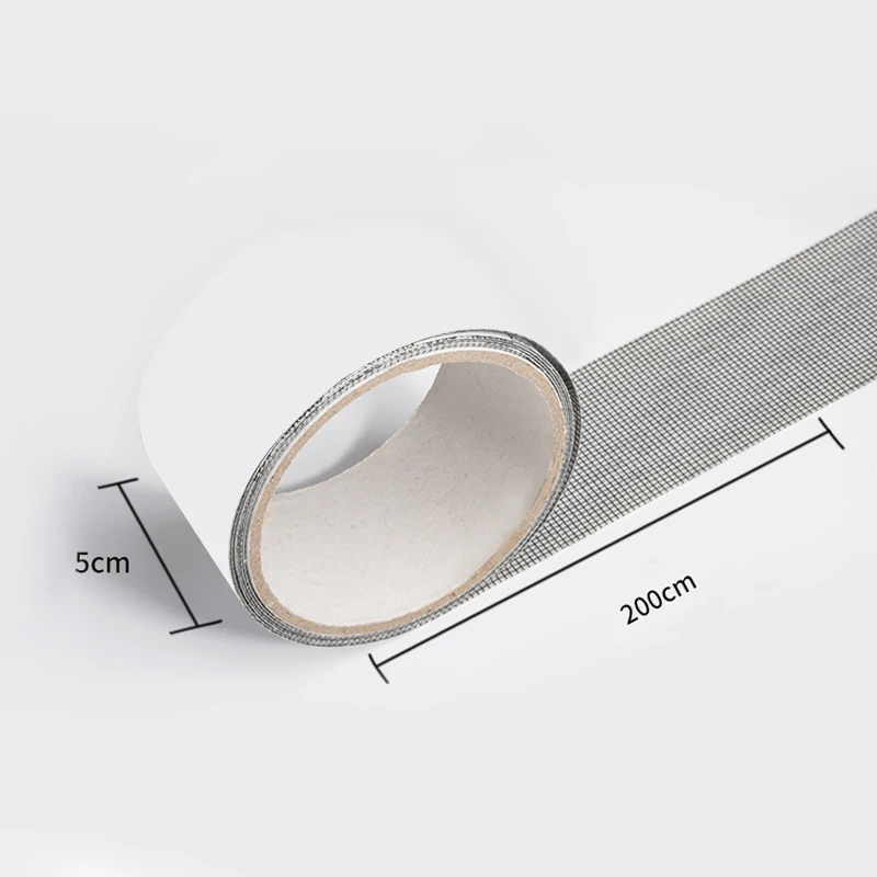 

Screen Repair Tape Window Door Waterproof Patch Self-adhesive Super Fix Anti-Insect Door Mosquito Net Mesh Broken Holes Repair
