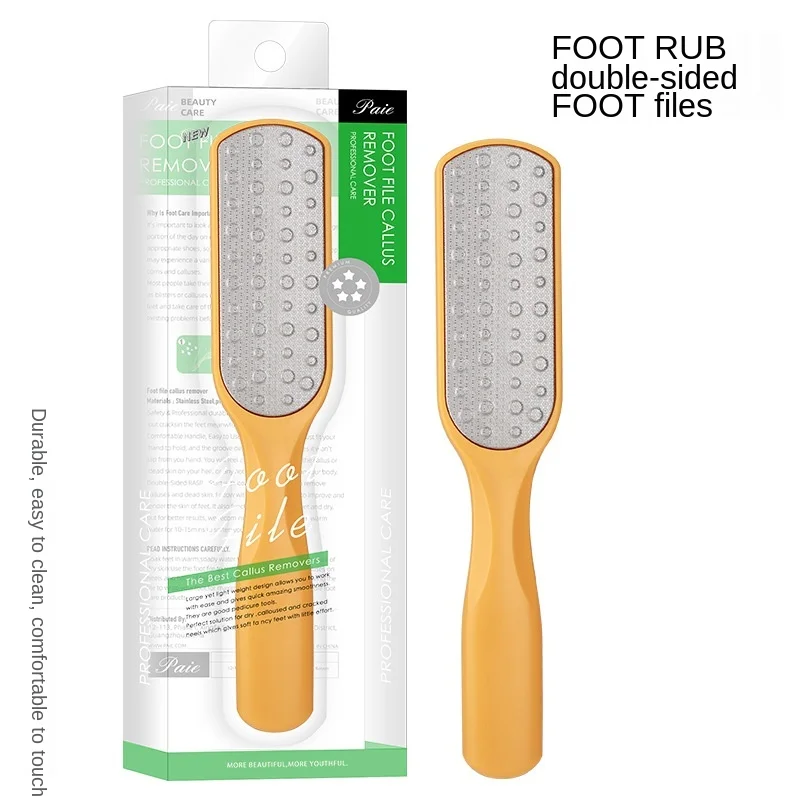 

The new exfoliating stone, calluses and foot rubbing board, soles of the feet, heels and feet, double-sided pedicure rubbing