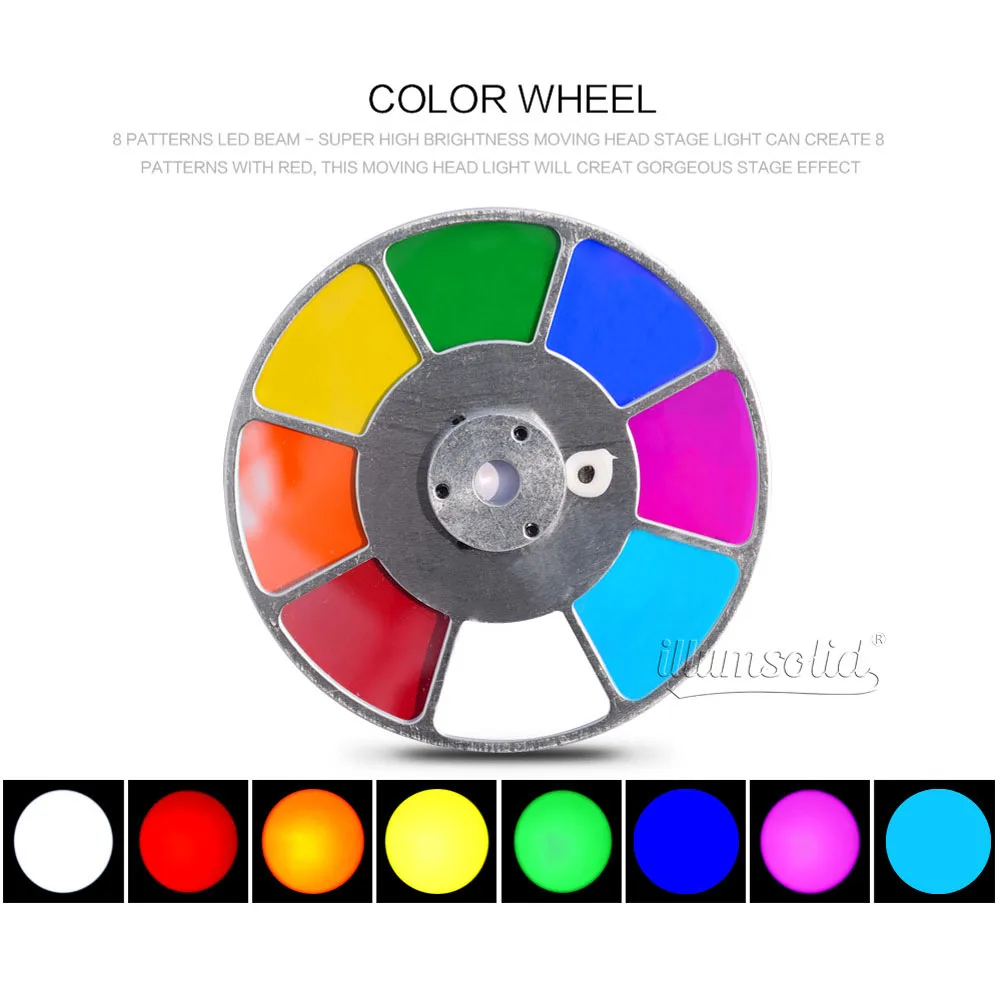 60 Вт Led Gobo Moving Head Lighting DJ Spot мобильный проектор Вращающаяся лампа для диско-бара