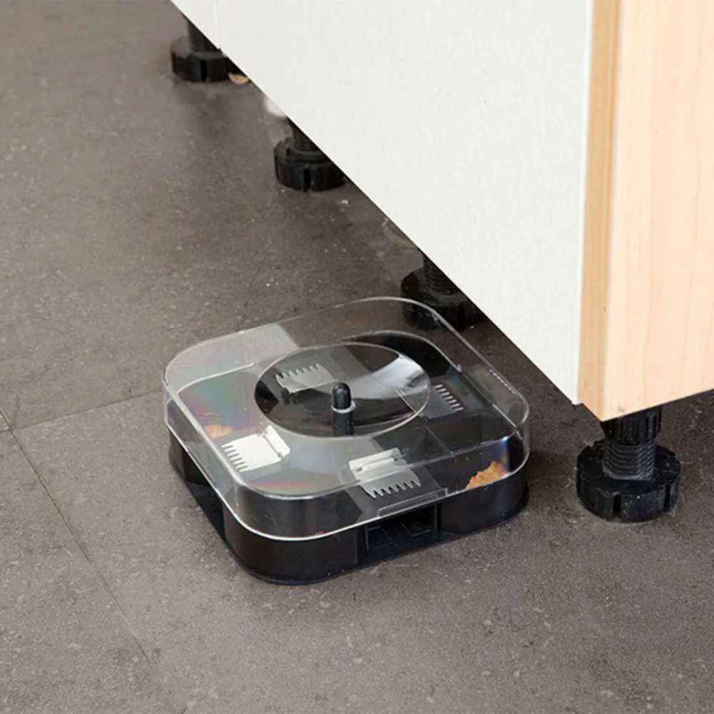 

Cockroach Trap with Baits Plastic Reusable Non-Toxic Bug Roach Catcher Insect Pest Killer PW