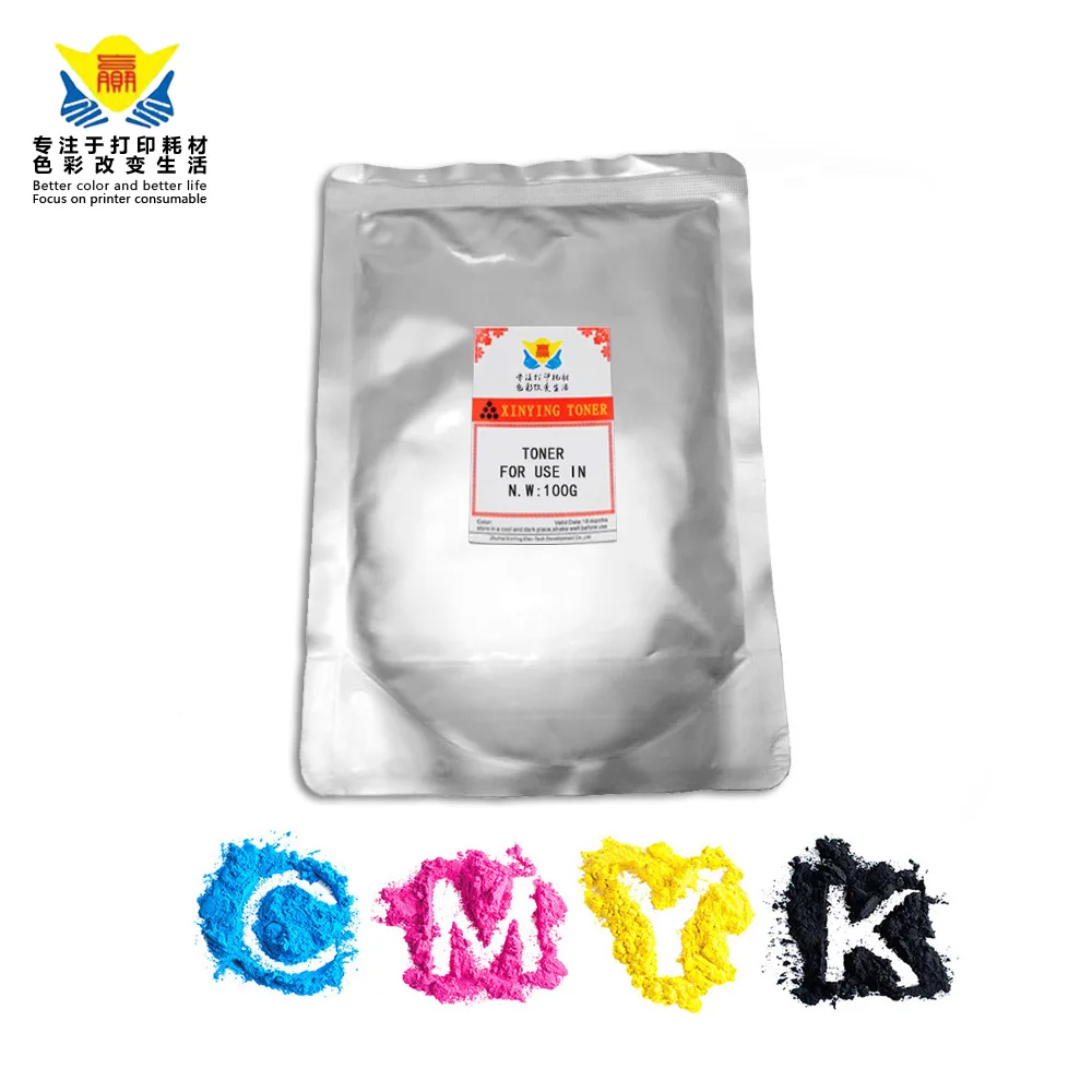 (4 тонер и 4 бесплатных чипа) 100 г совместимая Заправка тонера порошок C310