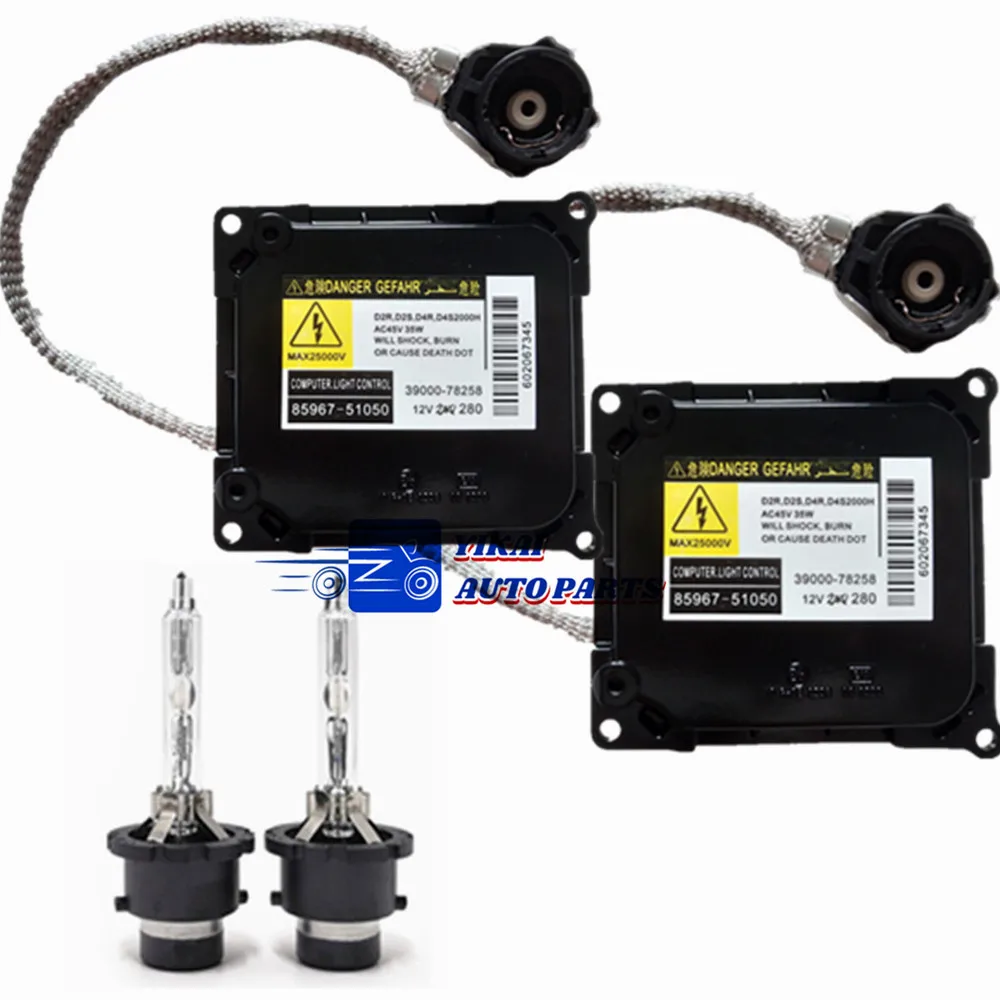 2x Новый для Toyota Solara Venza Xenon балласт и HID D4S Комплект ламп Модуль блока управления 85967