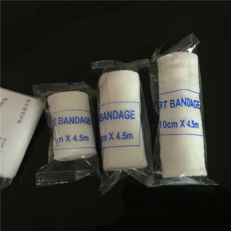 

1 Roll High Elastic Bandage Wound Dressing Outdoor Sports Sprain Treatment Bandage For First Aid Kits Accessories