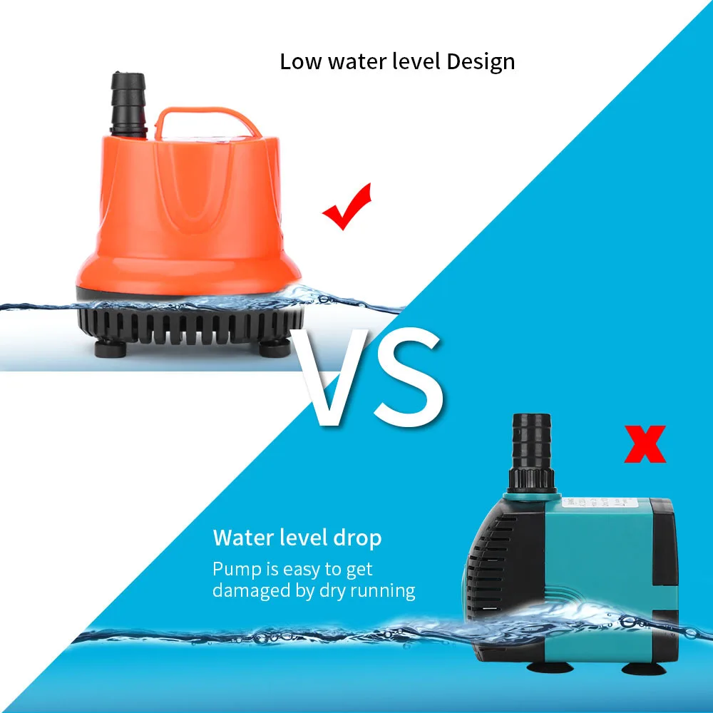 Погружной Бесщеточный Водяной мини насос погружной водяной фонтан с фильтром