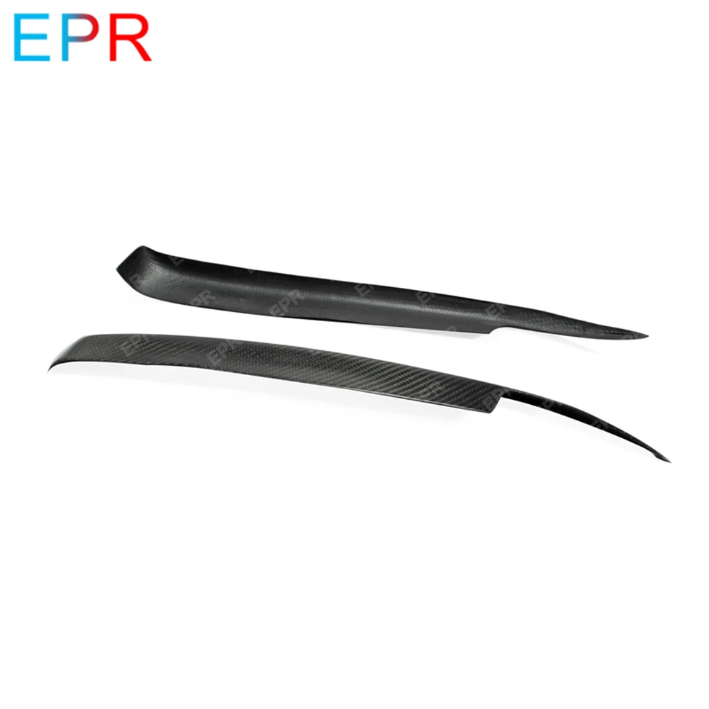 Для Nissan R32 Skyline OE стиль карбоновое волокно черный глянцевое покрытие для бровей