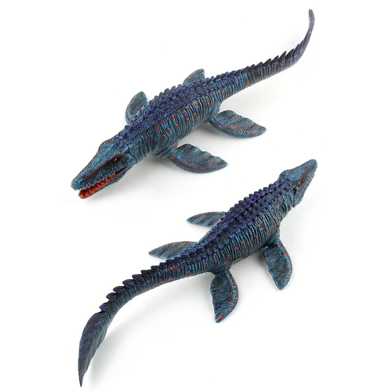 

066B Pack of 1 Piece Ocean Animal Model Set Realistic Sea Animal Figurines Interactive Tableware Realistic Jurassic Dinosaur