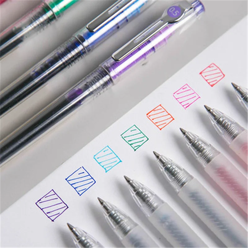 

Highlighter Pen Markers Pastel Drawing Pen for Student School Office Supplies Cute Stationery，Special hand account carbon pen