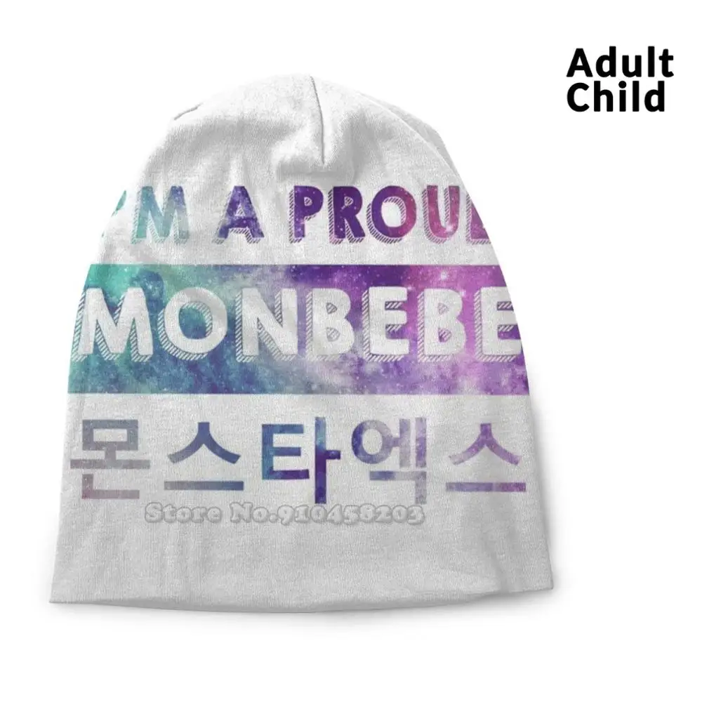 Трикотажная шапка унисекс Monsta X Monbebe в стиле K POP Fandom Galaxy Kihyun hyunwon Minhyuk Wonho весна и