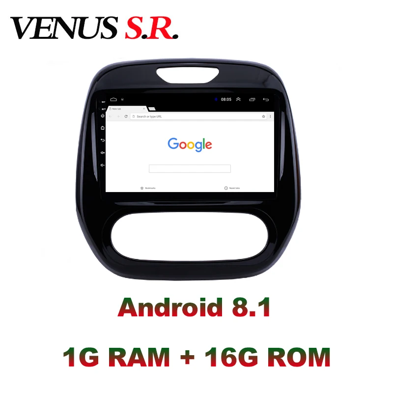 VenusSR Android 8 1 автомобильный DVD плеер GPS навигация Мультимедиа для Renault Captur CLIO Samsung QM3