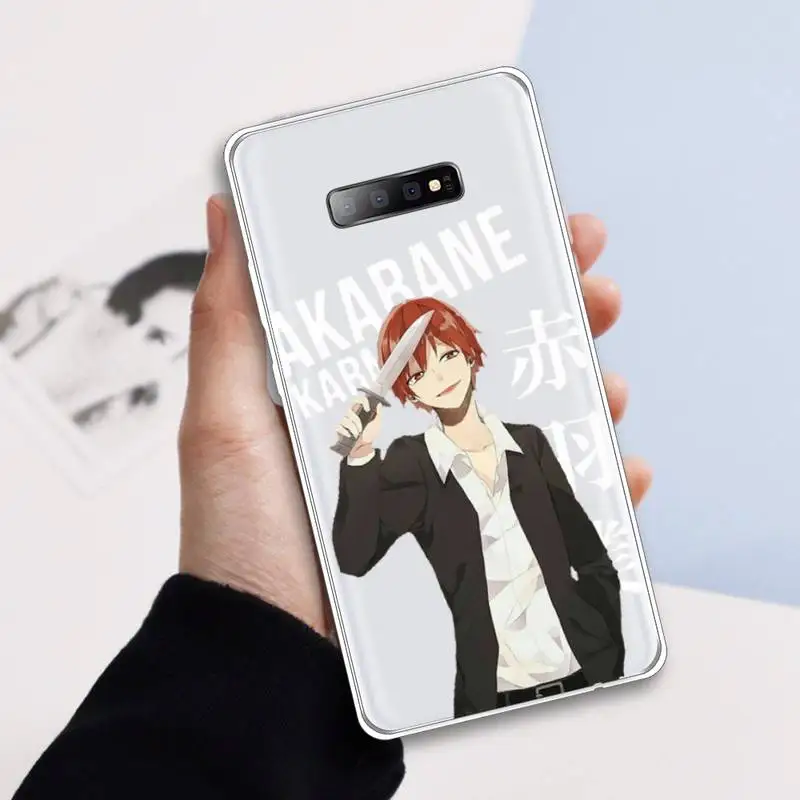 

Assassination Classroom Anime Phone Case Transparent for samsung A 21s 50 71 S 8 9 20 20fe note 10 20 ultra plus