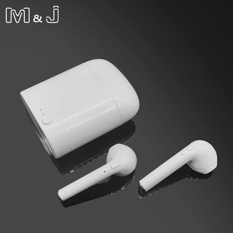 

Sports i7S Mini TWS Bluetooth Earphones Wireless TWS Wireless Bluetooth 5.0 Earphone True Stereo Earbud Headset Charging Box Mic