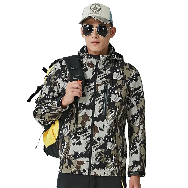 Походная Охота модная мужская классическая парная водонепроницаемая и дышащая